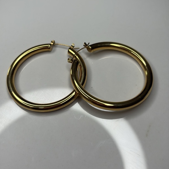 CEEANA LARGE HOOPS - Picture 1 of 3
